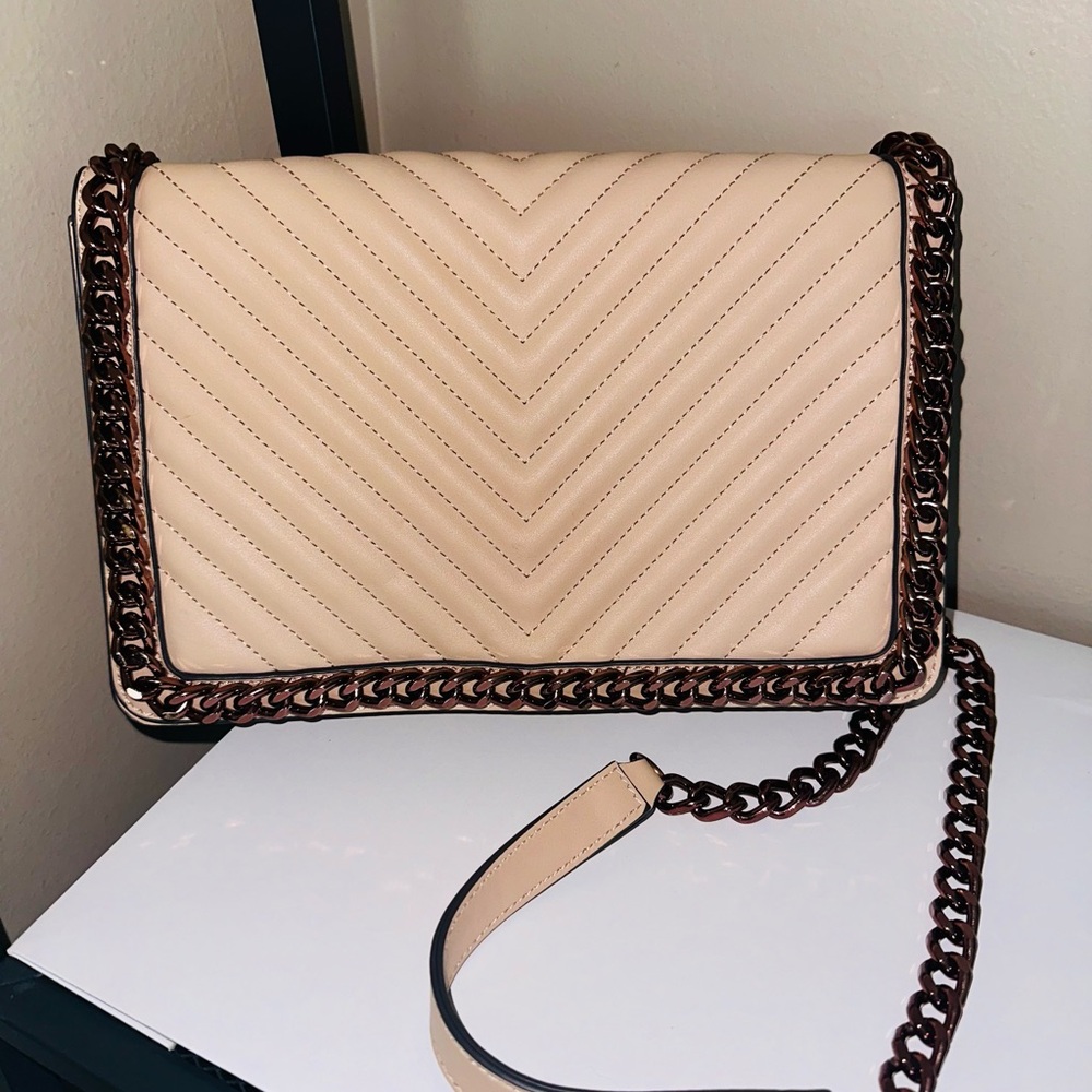 Aldo Medium Greenwald Purse Beige